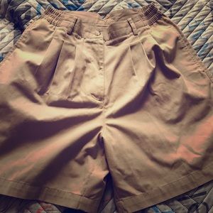 Tan shorts